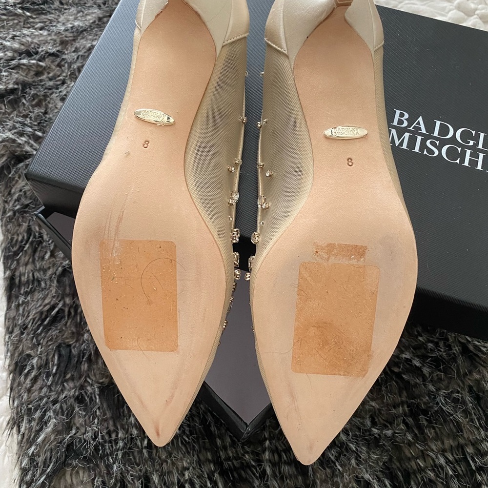 Badgley mischka kitten heels - Picture 5 of 6